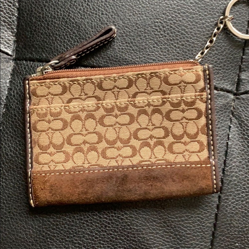 Coach mini wallet